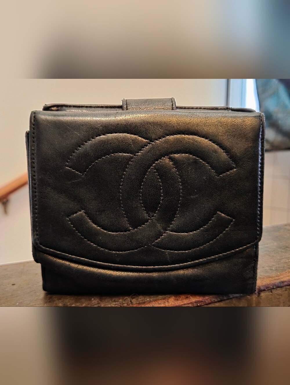 CHANEL Black Quilted Leather Small Shoulder Bag